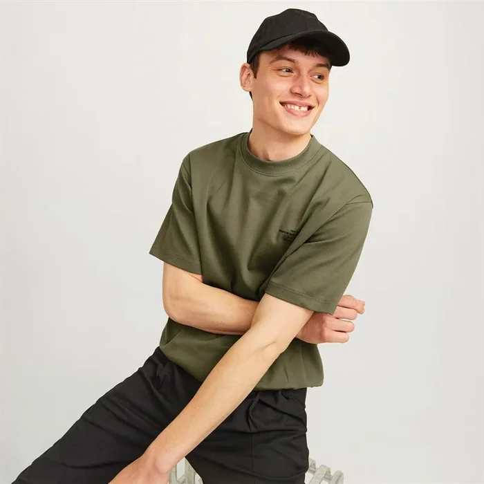 Buy JACK & JONES Mens Blachad Branding T-Shirt Sea Turtle