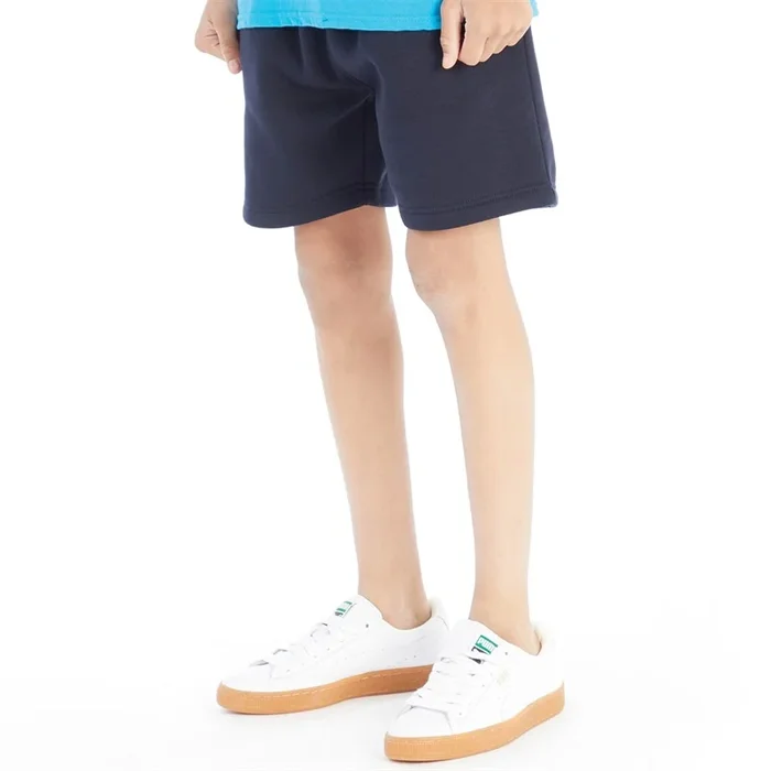 Buy Kangaroo Poo Boys Fleece Shorts Navy