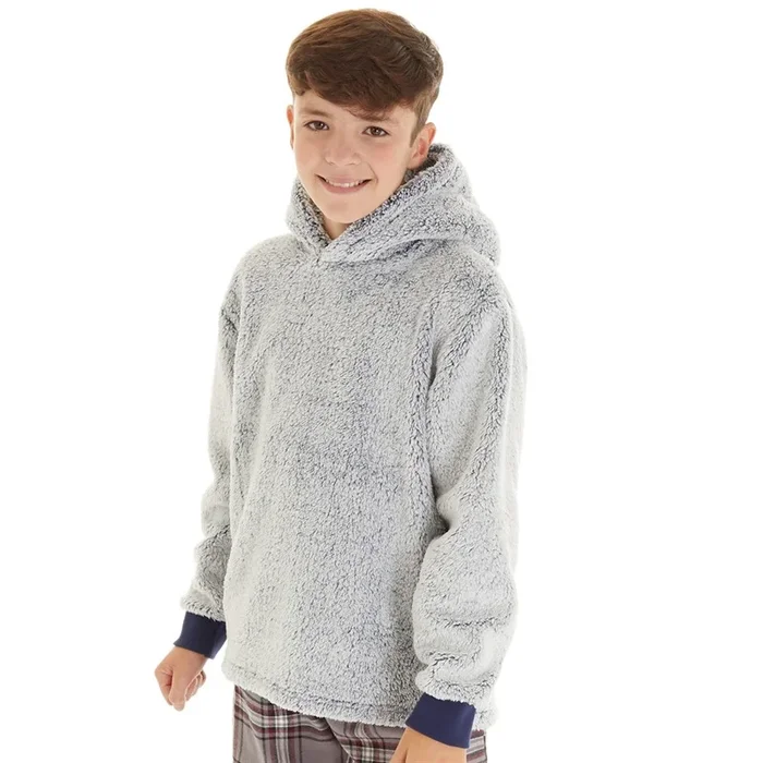 Buy Kangaroo Poo Boys Snuggle Top Navy/Winter White