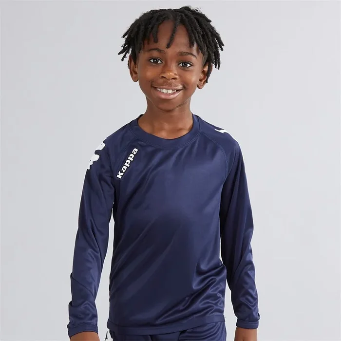 Buy Kappa Boys Veneto 2 Long Sleeve Training Jersey Navy