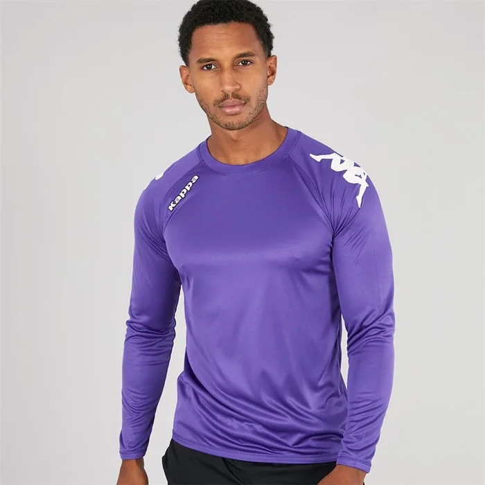 Buy Kappa Mens Veneto 2 Long Sleeve Training Jersey Violet