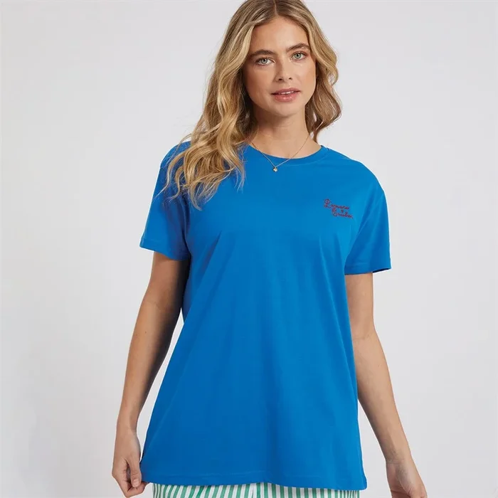 Buy L’amore Couture Womens Trebbia T-Shirt Blue