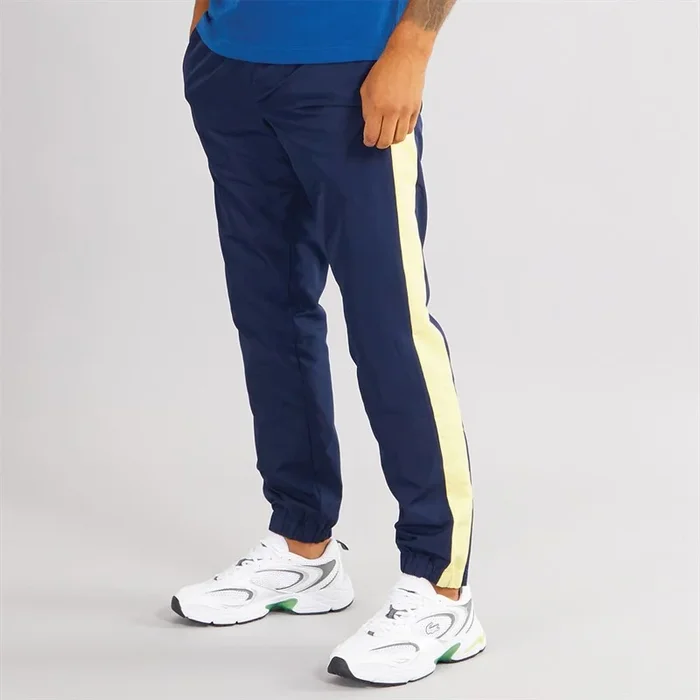 Buy Lacoste Mens Joggers Navy Blue/Bonnie-Yellow