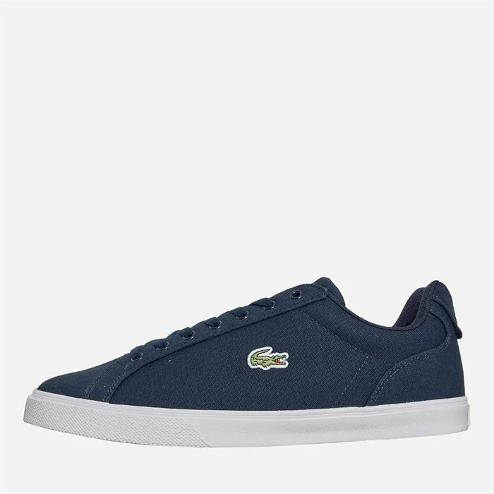 Buy Lacoste Mens Lerond Pro Trainers Navy/White