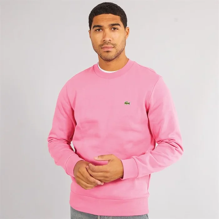 Buy Lacoste Mens Sweatshirt Reseda Pink