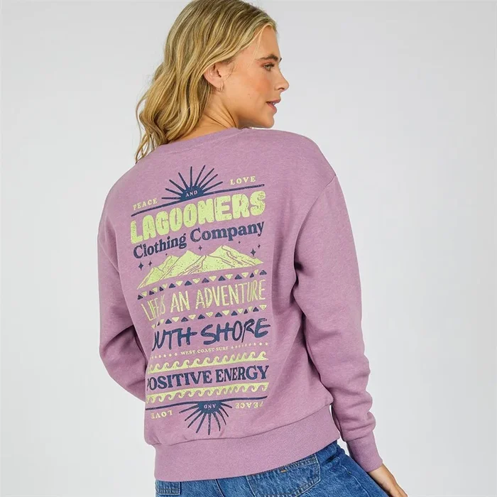 Buy Lagooners Womens Canyon Sweatshirt Grape