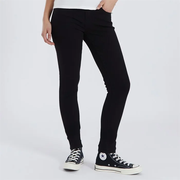 Buy Levi’s Womens 711 Double Button Jeans Night Is Black