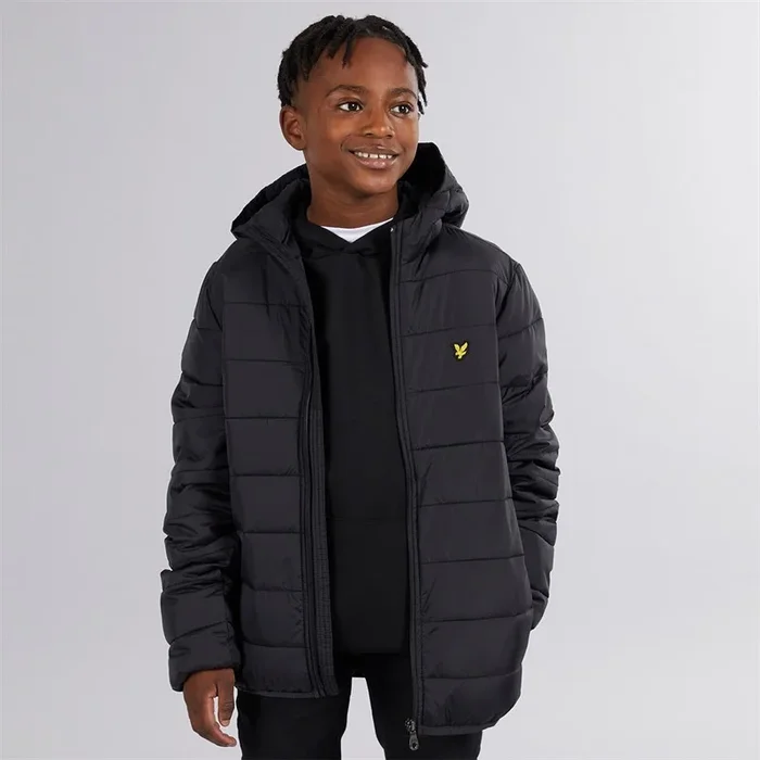 Buy Lyle And Scott Boys Puffer Jacket Black