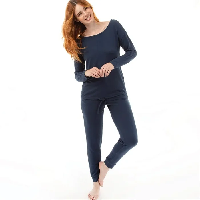 Buy Onfire Womens Soft Touch Lounge Set Navy