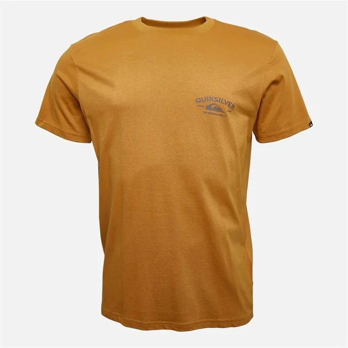 Buy Quiksilver Mens Anchor Lockup T-Shirt Almond