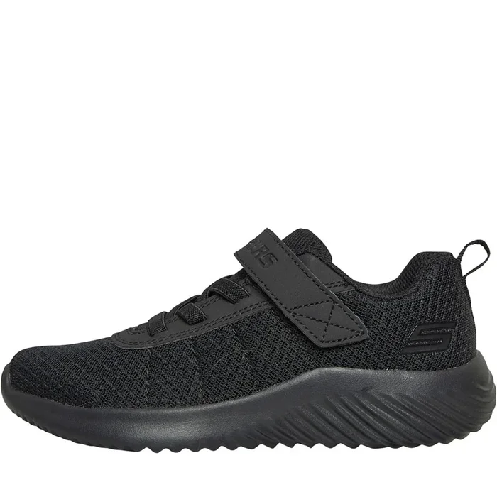 Buy SKECHERS Junior Boys Bounder Baronik Trainers Black/Black
