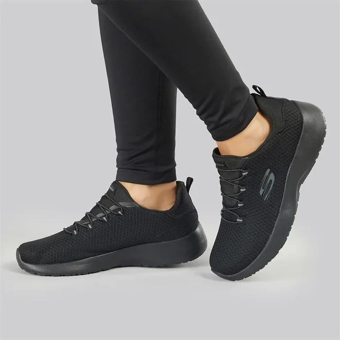 Buy SKECHERS Womens Dynamight Trainers Black/Black