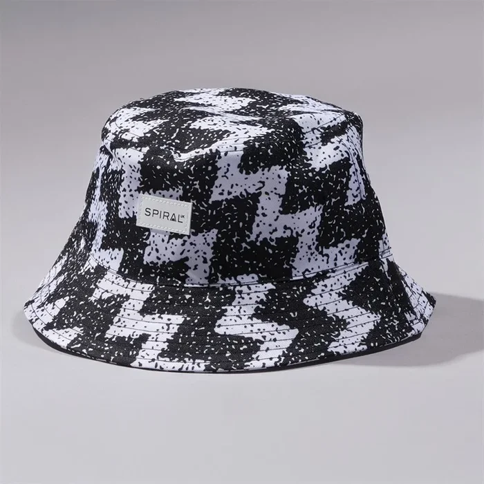 Buy Spiral Mens Bucket Hat Ignite Black