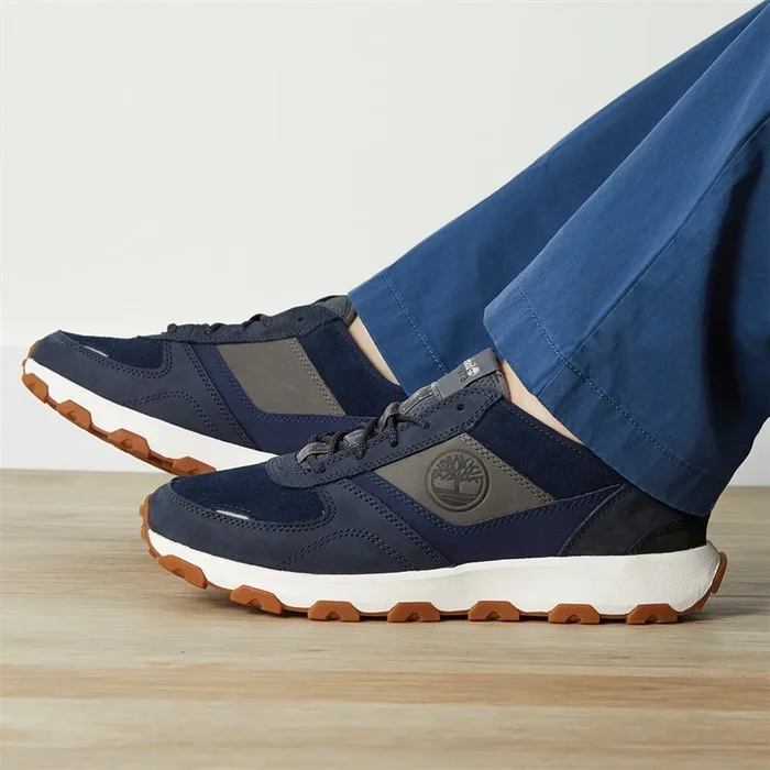 Buy Timberland Mens Winsor Park Trainers Navy