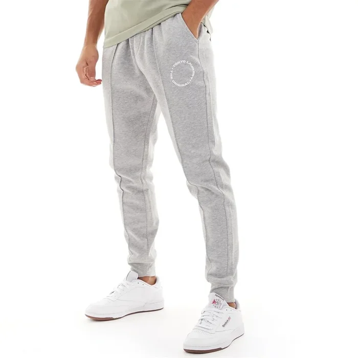 Buy Tokyo Laundry Mens Spotter Joggers Light Grey Marl