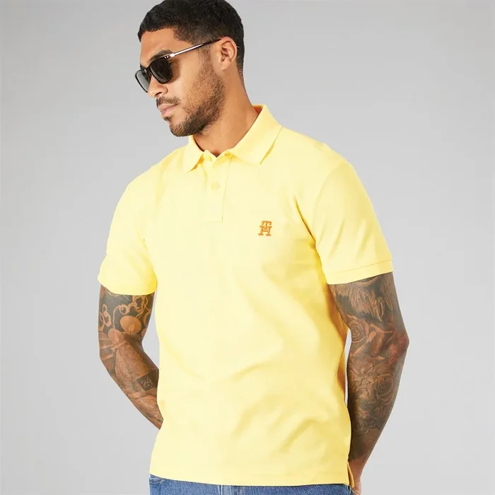 Buy Tommy Hilfiger Mens Polo Citronella
