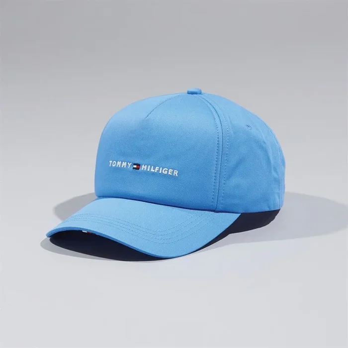Buy Tommy Hilfiger Mens TH Foundation Soft Cap Blue Spell