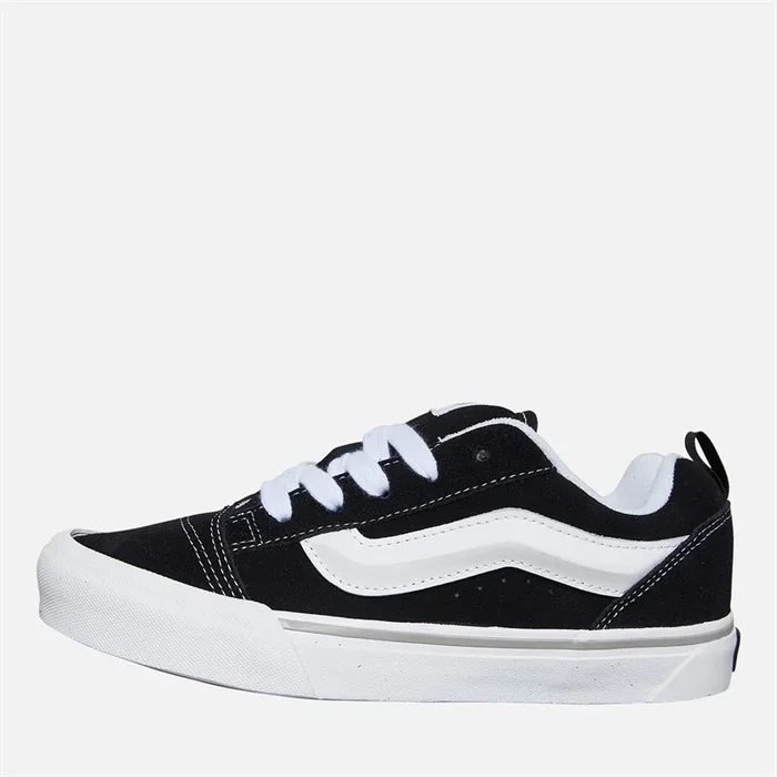 Buy Vans Junior Knu Skool Trainers Black/White