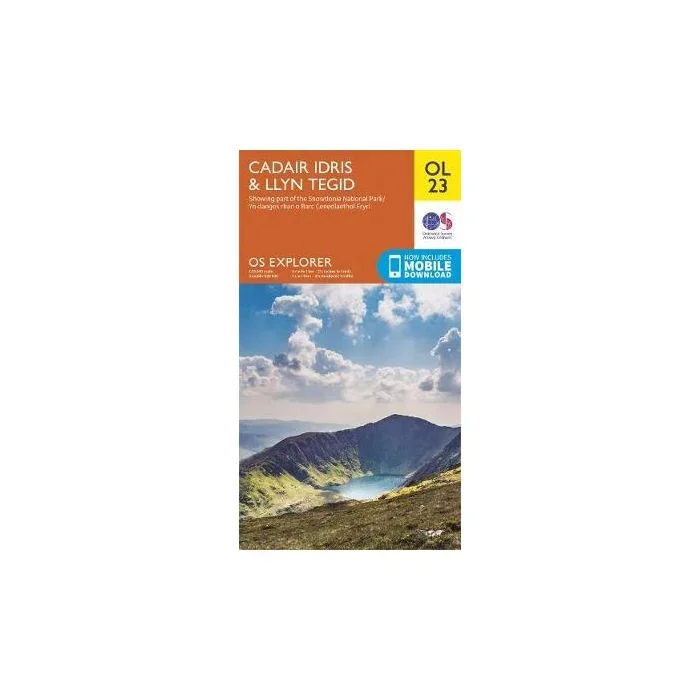Cadair Idris & Llyn Tegid OS Explorer OL23