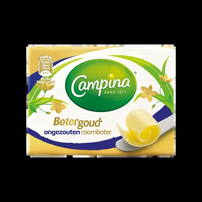 Campina Butter gold unsalted cream butter