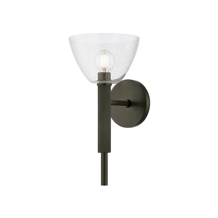 Caraway Wall Sconce In True Bronze Color