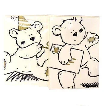 Card & Envelope Assorted Bear Design