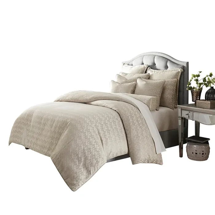 Carlyle 10-Piece King Comforter Set – Platinum