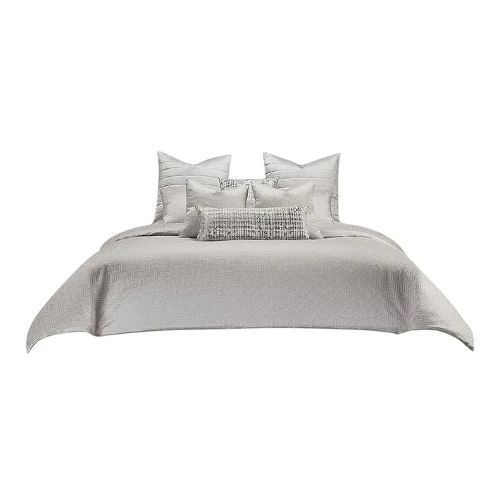 Casey 10-Piece King Comforter Set – Platinum