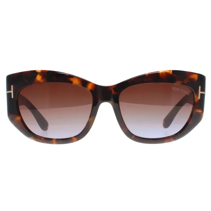 Cat Eye Dark Havana Brown Gradient Brianna FT1065