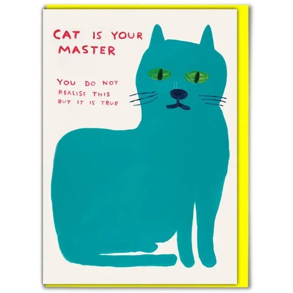 Cat Is Your Master Card