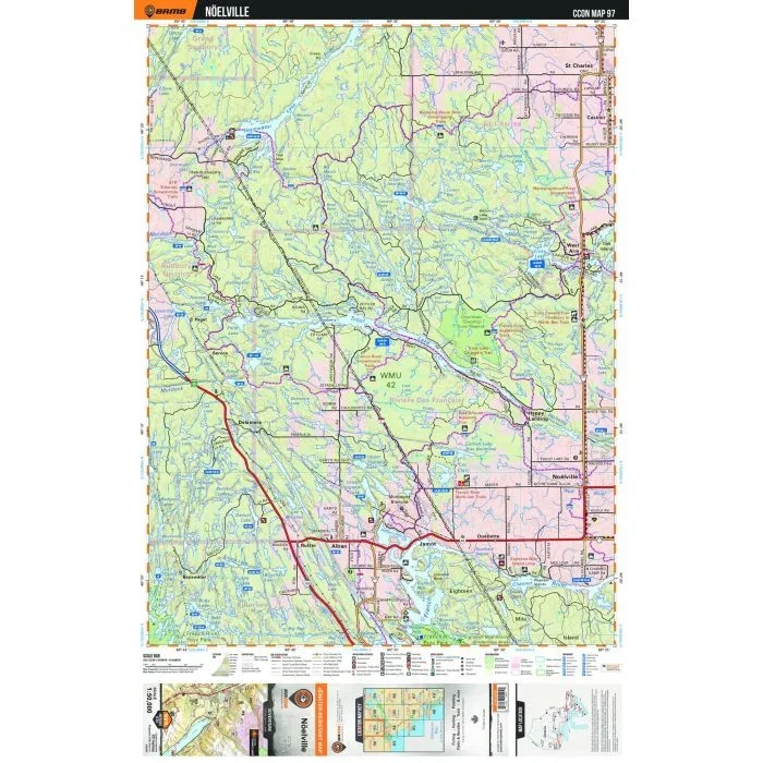 CCON97 Noëlville – Cottage Country Ontario Topo Map