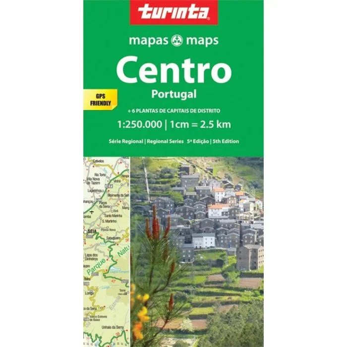 Central Portugal Regional Map Turinta