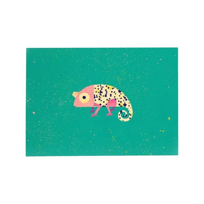 Chameleon Postcard