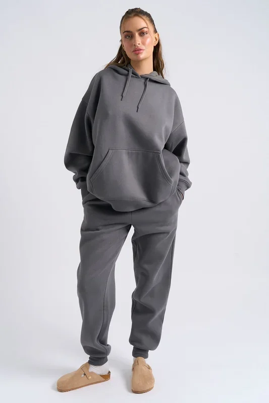 Charcoal Cuffed Jogger