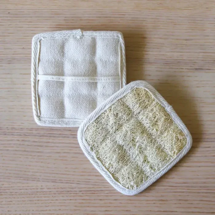 Chickidee Organic Canvas & Loofa Scrubber