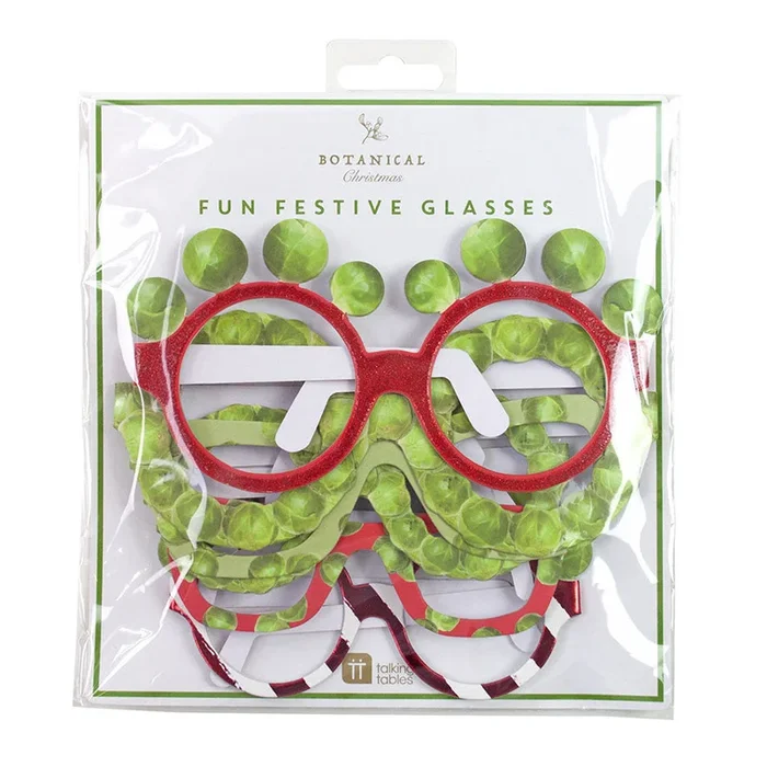 Christmas Sprout Glasses Pack of 6