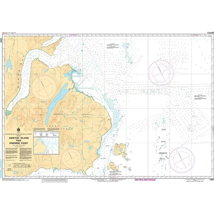 CHS Chart 5061 – Amiktok Island to Osborne Point