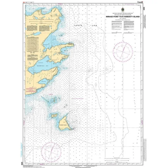 CHS Chart 6355 – Mirage Point to Hardisty Island