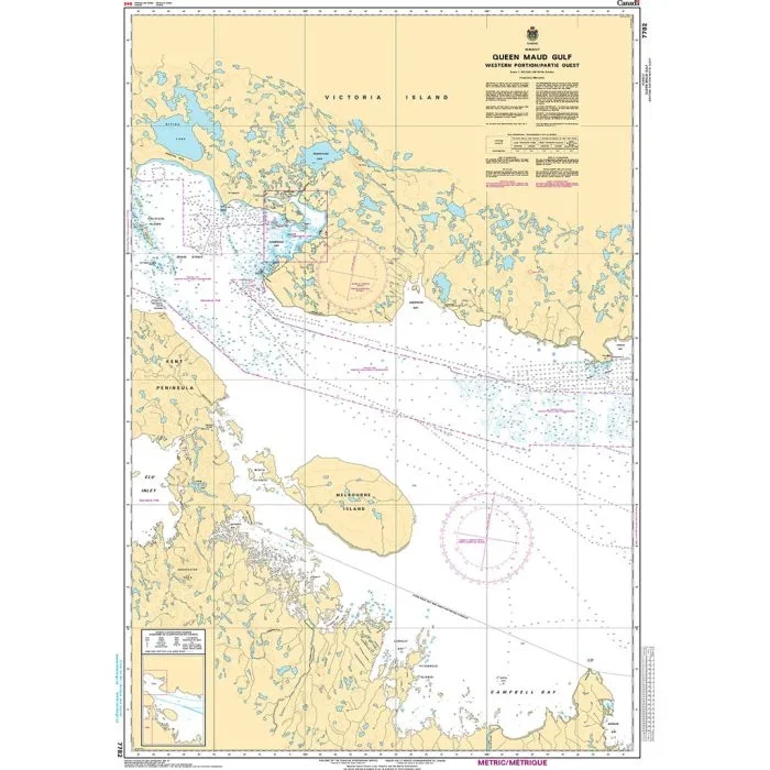 CHS Chart 7782 – Queen Maud Gulf Western Portion
