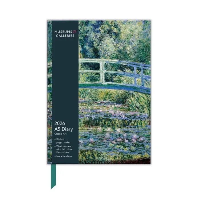 Classic Art 2026 A5 DIARY