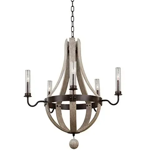 Coastal Outdoor 5-Light Chandelier, Belen Kox
