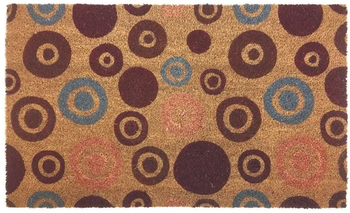 Coir Doormat Gainsborough Circles 45×75 cm
