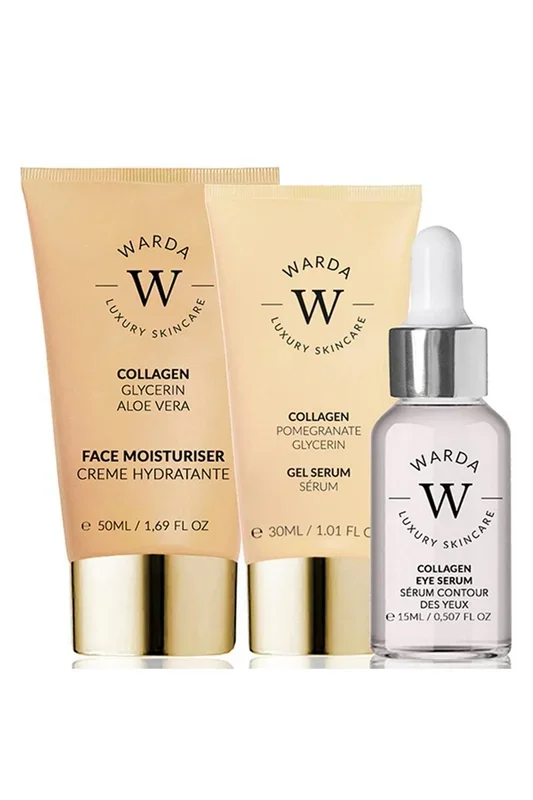 Collagen Moisturiser Anti-Aging 50ml + Collagen Anti-Aging Eye Serum 15m + Collagen Anti-Aging Gel Serum 30ml