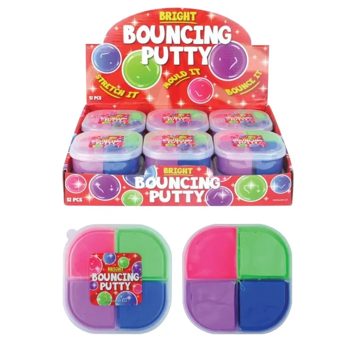 Colour Bouncing Putty 4 Tone – Case of 12