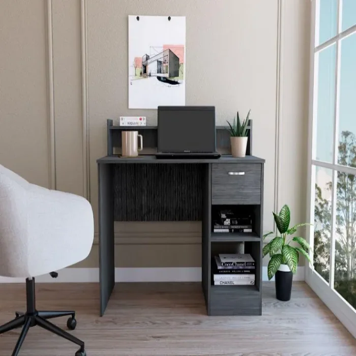 Computer Desk Delmar, Office, Smoky Oak