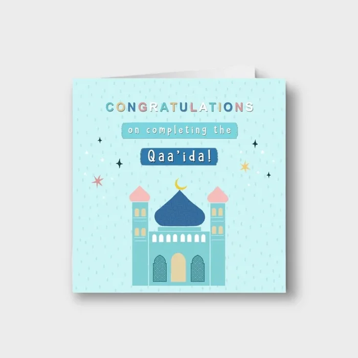 Congratulations on completing the Qaa’ida – Blue Mosque