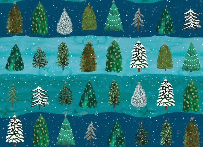 Conifer Tree Sheet Wrap