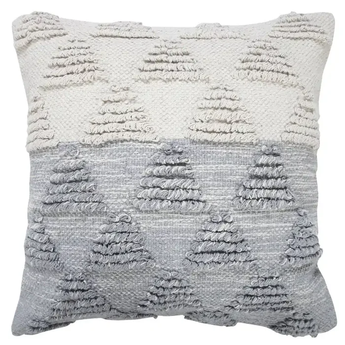 Contemporary Geometric Textured Triangle Throw Pillow