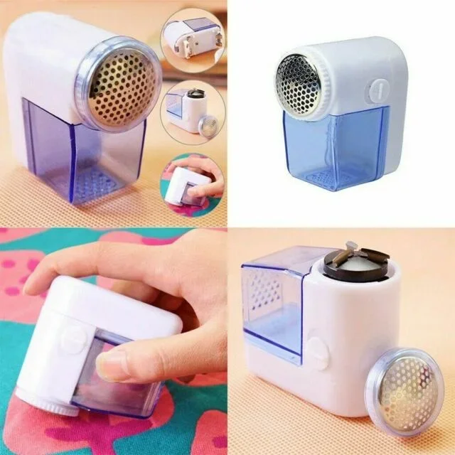 Cordless Battery Operated Lint Remover Bobble Fabric clothes Dust Free Debobbler