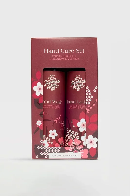 Corinader Seed, Geranium & Vetiver Handcare Duo